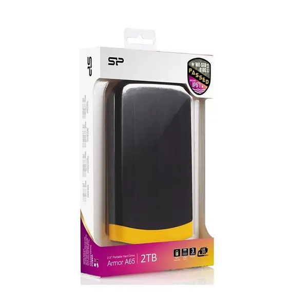 هارد اکسترنال 2 ترابایت ای 65 سیلیکون پاور SILICON POWER Armor A65 -2TB - 2