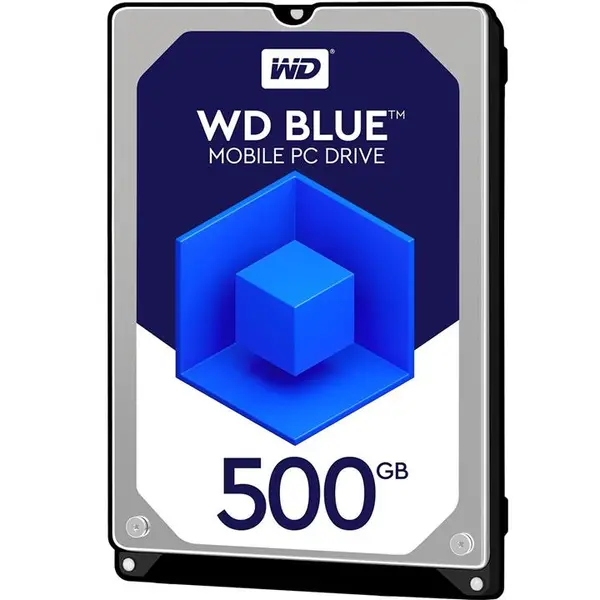 هارد500 گیگابایت ساتا تری 8 مگابایت 2.5 اینچ نوت بوک دبلیو دی 5000 ال پی وی ایکس وسترن دیجیتال Western Digital Blue 500GB WD5000LPVX - 2