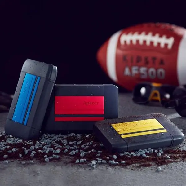 هارد اکسترنال اپیسر مدل ای سی 633 با ظرفیت 1 ترابایت Apacer AC633 1TB Shockproof Portable External Hard Drive - 5