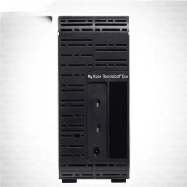 ذخیره ساز تحت شبکه وسترن دیجیتال مدل مای بوک تاندربولت دو ظرفیت 6 ترابایت Western Digital My Book Thunderbolt Duo - 6TB - 3