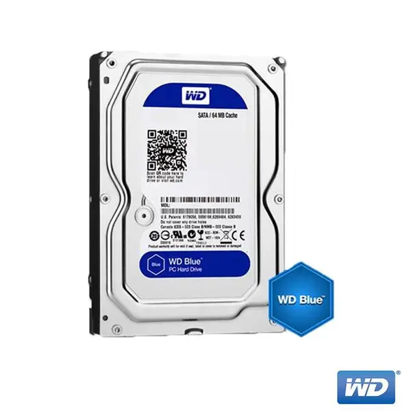 هارددیسک اینترنال وسترن دیجیتال سری آبی ظرفیت 6 ترابایت Western Digital 6TB 256MB Blue WD60EZRZ Internal Hard Drive - 2