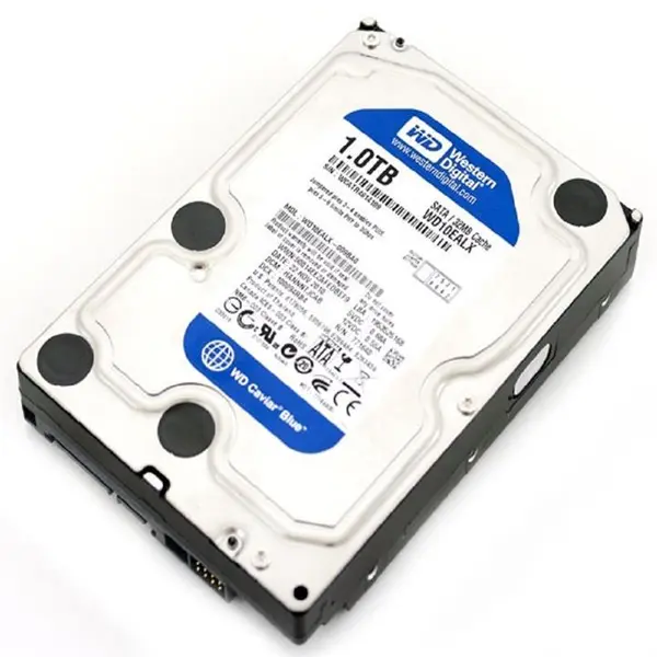 هارددیسک اینترنال وسترن دیجیتال سری آبی ظرفیت 6 ترابایت Western Digital 6TB 256MB Blue WD60EZRZ Internal Hard Drive - 4