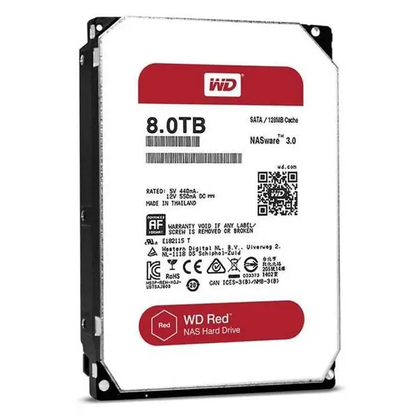 هارد دیسک وسترن دیجیتال قرمز WD Red WD80EFAX ظرفیت 8 ترابایت WD Red WD80EFAX - 2