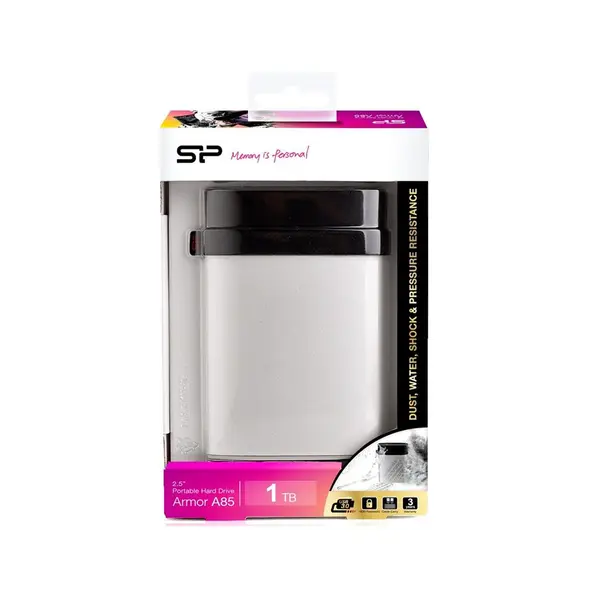 هارددیسک اکسترنال سیلیکون پاور مدل Armor A85 ظرفیت 1 ترابایت Silicon Power Armor A85 External Hard Drive - 1TB