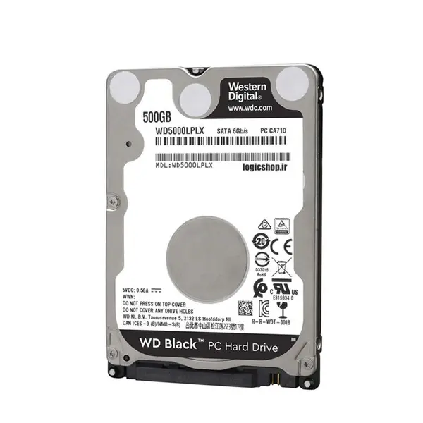 هارددیسک اینترنال وسترن دیجیتال مدل Black WD5000LPLX ظرفیت 500 گیگابایت WD Black WD5000LPLX 500GB Hard Drive - 4