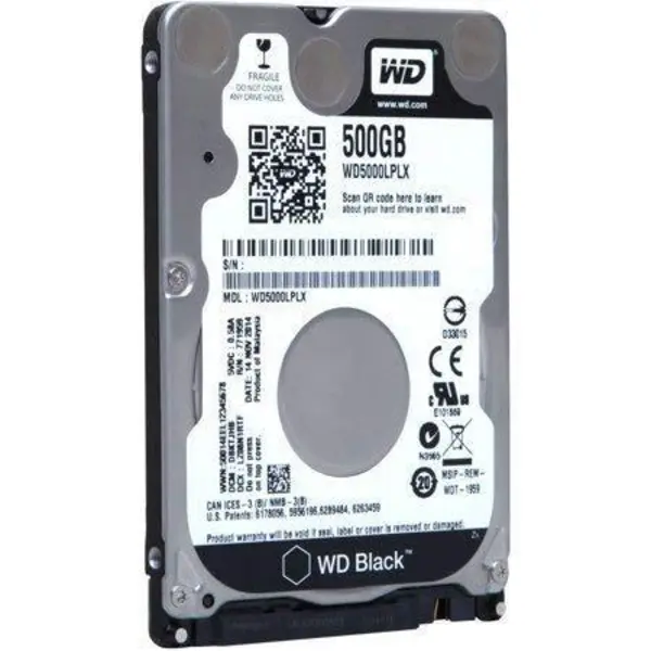 هارددیسک اینترنال وسترن دیجیتال مدل Black WD5000LPLX ظرفیت 500 گیگابایت WD Black WD5000LPLX 500GB Hard Drive - 3