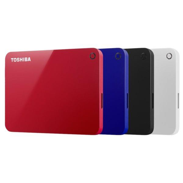 هارد اکسترنال توشیبا مدل Canvio Advance ظرفیت 2 ترابایت Toshiba Canvio Advance External Hard Drive 2TB