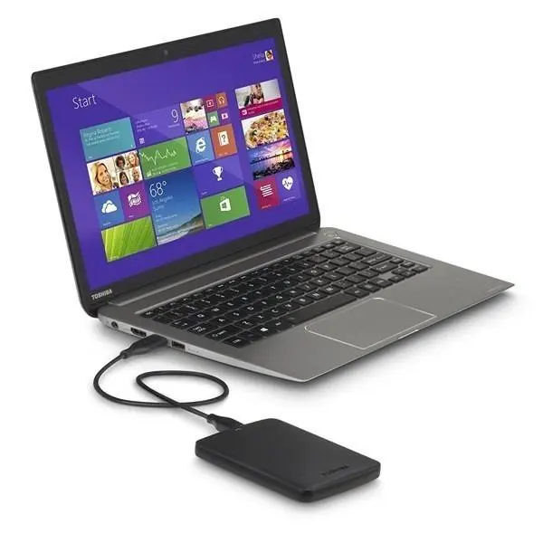 هارد دیسک اکسترنال توشیبا مدل Canvio Basics ظرفیت 500 گیگابایت Toshiba Canvio Basics External Hard Drive - 500GB
