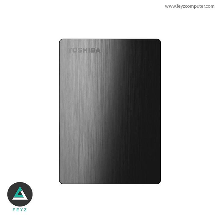 هارد دیسک اکسترنال توشیبا مدل Canvio Slim ظرفیت 1 ترابایت Toshiba Canvio Slim External Hard Drive - 1TB