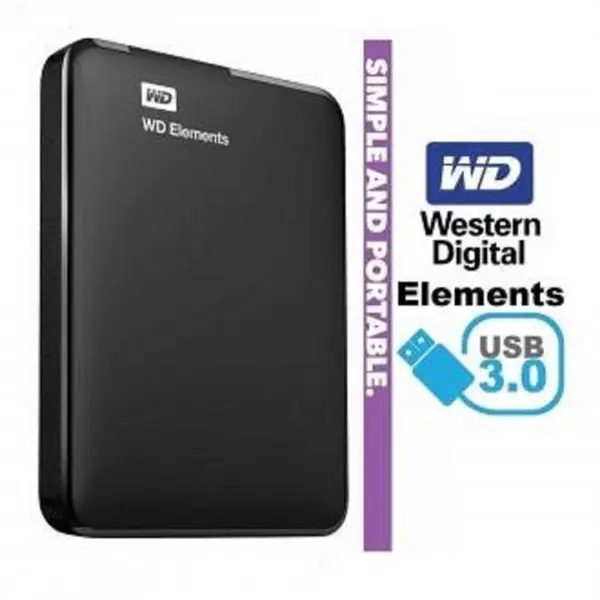 هارد اکسترنال وسترن دیجیتال مدل Elements ظرفیت ۳۲۰ گیگابایت - 2