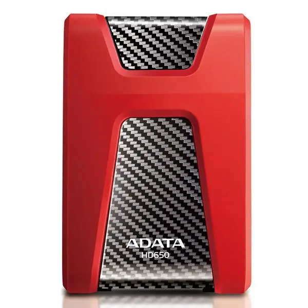 هارد ای دیتا دش درایو دیوربل HD650 ظرفیت 1 ترابایت Adata DashDrive Durable HD650 External HDD - 1TB - 4