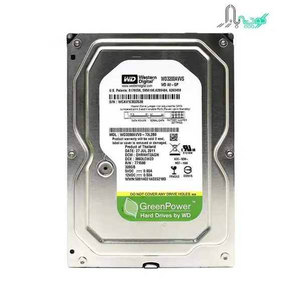 هارد وسترن دیجیتال ۳۲۰ گیگابایت سبز ریفر HDD Western Digital 320GB Green ref - 4