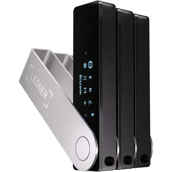 کیف پول سخت افزاری  Ledger Nano X  Ledger Nano X Hardware Wallet