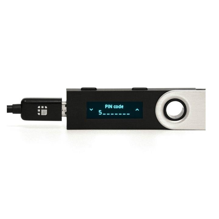 کیف پول سخت افزاری لجر نانو اس Ledger Nano S Cryptocurrency Hardware Wallet