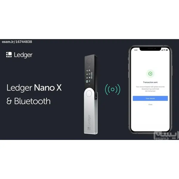کیف سخت افزاری لجر نانو ایکس Ledger Nano X 2021