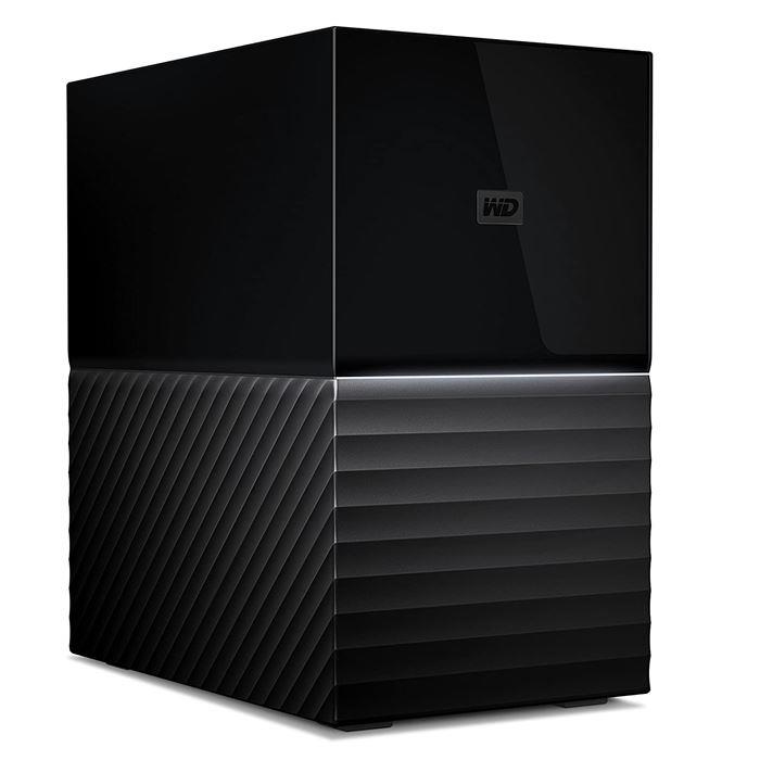 هارد اکسترنال وسترن دیجیتال مدل My Book Duo Desktop ظرفیت 28 ترابایت Western Digital WDBFBE0280JBK-00 My Book Duo Desktop RAID 28TB External Hard Drive