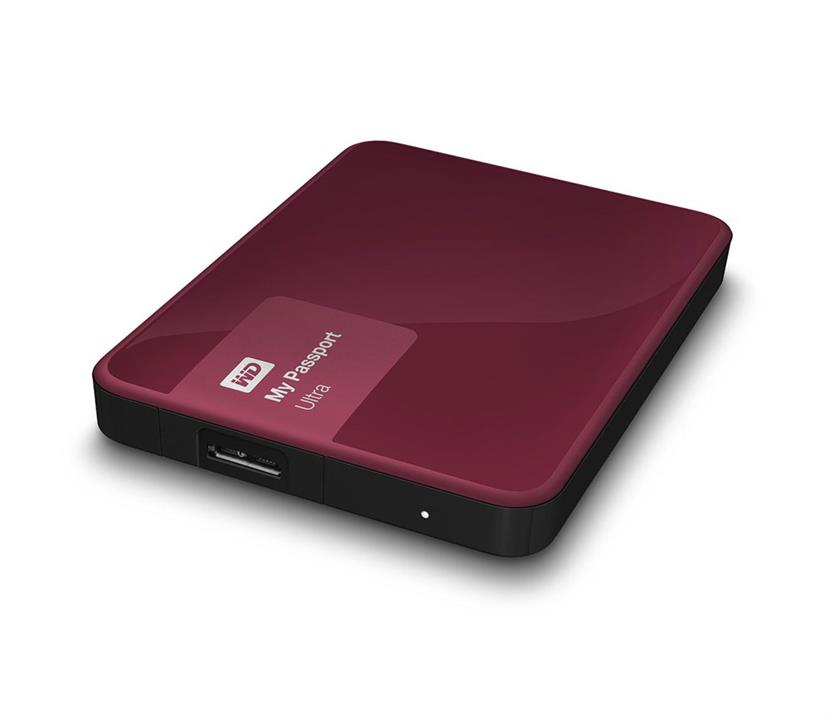 هارددیسک اکسترنال وسترن دیجیتال مدل My Passport Ultra Premium ظرفیت 4 ترابایت Western Digital My Passport Ultra Premium External Hard Drive - 4TB