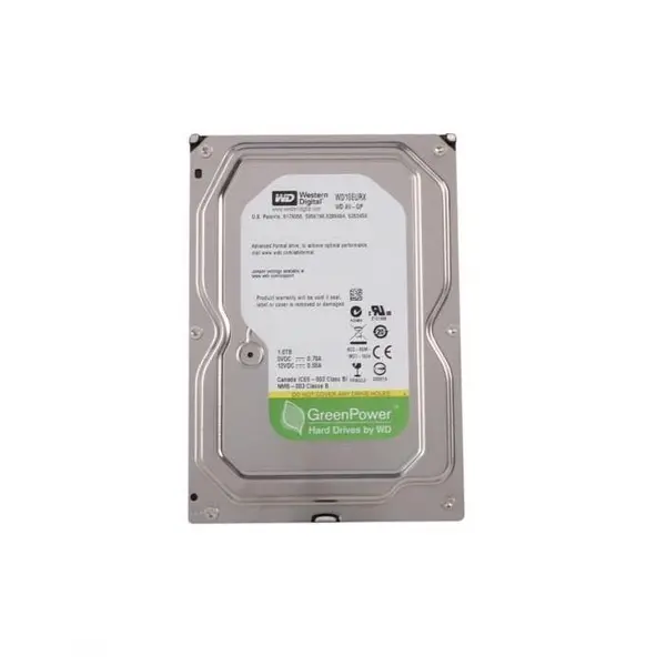 هارد دیسک اینترنالPC وسترن دیجیتال سری سبز ظرفیت 1 Western Digital Green 1TB WD10EARX - 4
