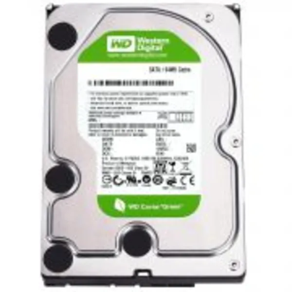 هارد دیسک اینترنالPC وسترن دیجیتال سری سبز ظرفیت 1 Western Digital Green 1TB WD10EARX - 5