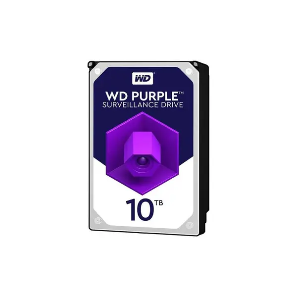 هارددیسک اینترنال وسترن دیجیتال سری Purple مدل WD100PURZ ظرفیت 10 ترابایت Western Digital Purple WD100PURZ Internal Hard Disk - 10 TB - 5