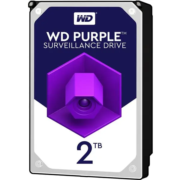 هارددیسک اینترنال وسترن دیجیتال مدل Purple WD20EJRX ظرفیت 2 ترابایت Western Digital Purple WD20EJRX Internal Hard Disk 2TB - 5