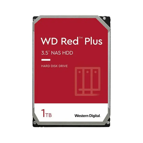 هارددیسک اینترنال وسترن دیجیتال مدل Red Plus ظرفیت 1 ترابایت WESTERN DIGITAL RED PLUS 1TB - 3