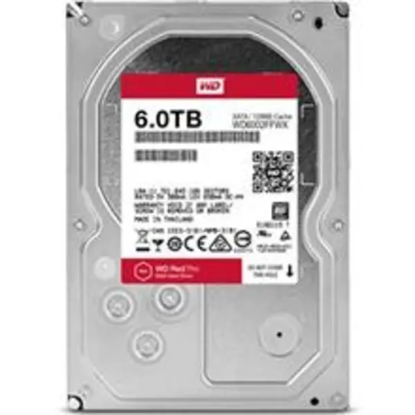 هارددیسک اینترنال وسترن دیجیتال سری قرمز مدل Red Pro WD6002FFWX ظرفیت 6 ترابایت Western Digital Red Pro WD6002FFWX Internal Hard Drive - 6TB - 5