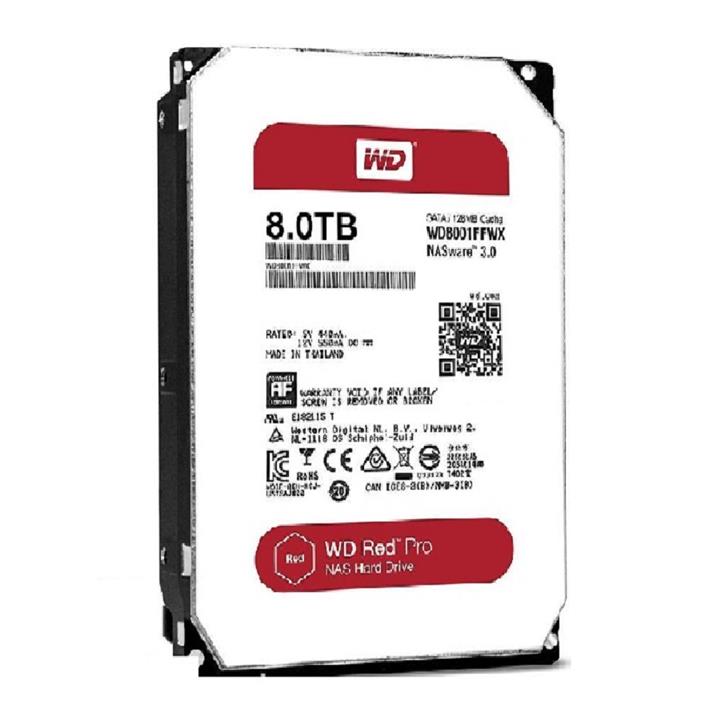 هارددیسک اینترنال وسترن دیجیتال سری Red Pro مدل WD8001FFWX ظرفیت 8 ترابایت Western Digital Red Pro WD8001FFWX Internal Hard Drive - 8TB