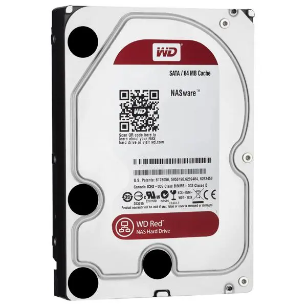 هارددیسک اینترنال وسترن دیجیتال مدل Red WD10EFRX ظرفیت 1 ترابایت Western Digital Red 1TB 64MB 10EFRX - 4