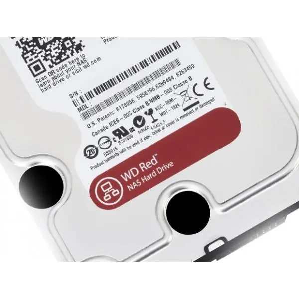 هارددیسک اینترنال وسترن دیجیتال مدل Red WD20EFRX ظرفیت 2 ترابایت WD 64MB RED WD20EFRX 2TB HARD - 2