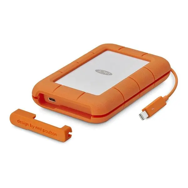 هارد اکسترنال لسی مدل Rugged Thunderbolt / USB-C Mobile ظرفیت 5 ترابایت LaCie Rugged Thunderbolt / USB-C Mobile External Hard Drive - 5TB