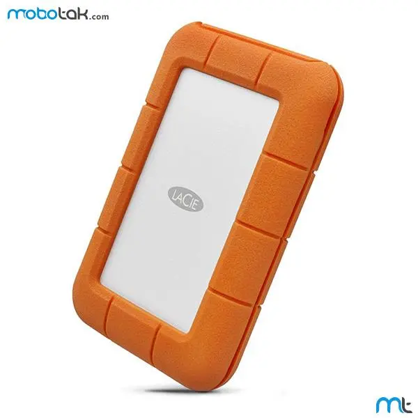 هارد اکسترنال لسی مدل Rugged Thunderbolt / USB-C Mobile ظرفیت 5 ترابایت LaCie Rugged Thunderbolt / USB-C Mobile External Hard Drive - 5TB