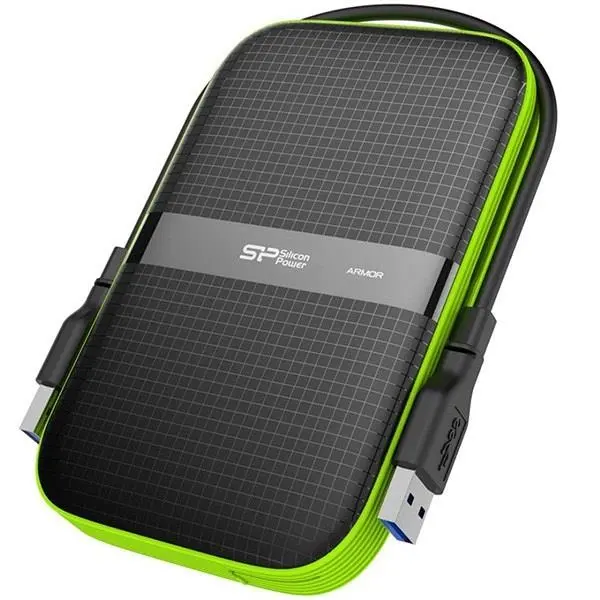 هارددیسک اکسترنال Silicon Power مدل آرمور A60 ظرفیت 2 ترابایت Silicon Power Armor A60 External Hard Drive - 2TB