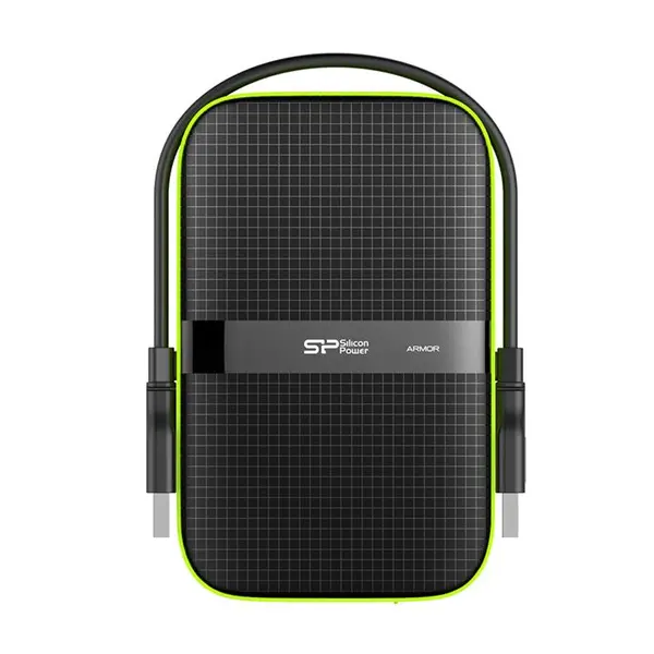 هارددیسک اکسترنال Silicon Power مدل آرمور A60 ظرفیت 2 ترابایت Silicon Power Armor A60 External Hard Drive - 2TB - 5