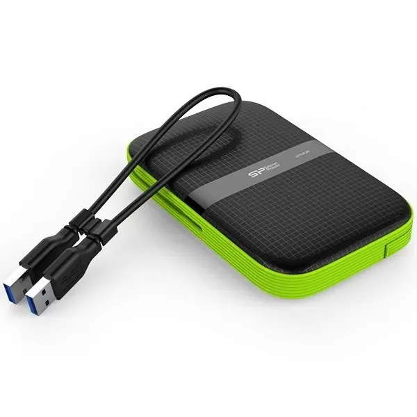 هارددیسک اکسترنال Silicon Power مدل آرمور A60 ظرفیت 2 ترابایت Silicon Power Armor A60 External Hard Drive - 2TB - 3