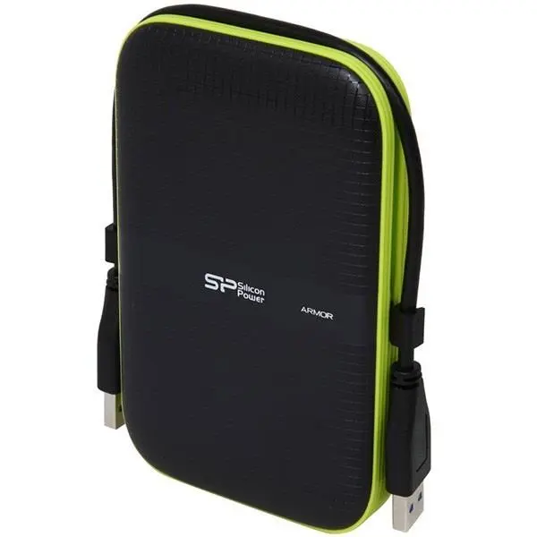 هارددیسک اکسترنال Silicon Power مدل آرمور A60 ظرفیت 2 ترابایت Silicon Power Armor A60 External Hard Drive - 2TB - 2