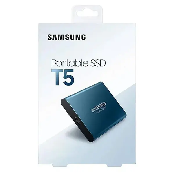 حافظه SSD اکسترنال سامسونگ مدل T5 ظرفیت ۵۰۰ گیگابایت پشتیبانی از USB 3.2 Type C SSD External Samsung T5 500GB - 2