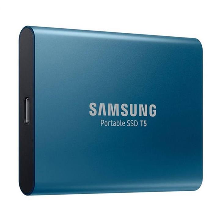 حافظه SSD اکسترنال سامسونگ مدل T5 ظرفیت ۵۰۰ گیگابایت (پشتیبانی از USB 3.2 Type C) SSD External Samsung T5 500GB