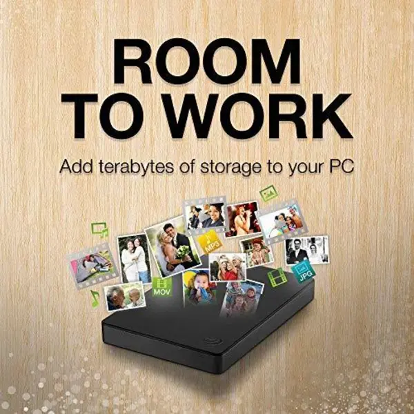 هارد اکسترنال سیگیت مدل STGX2000400 ظرفیت 2 ترابایت Seagate Portable 2TB External Hard Drive Portable HDD – USB 3.0 for PC Laptop and Mac STGX2000400 - 2