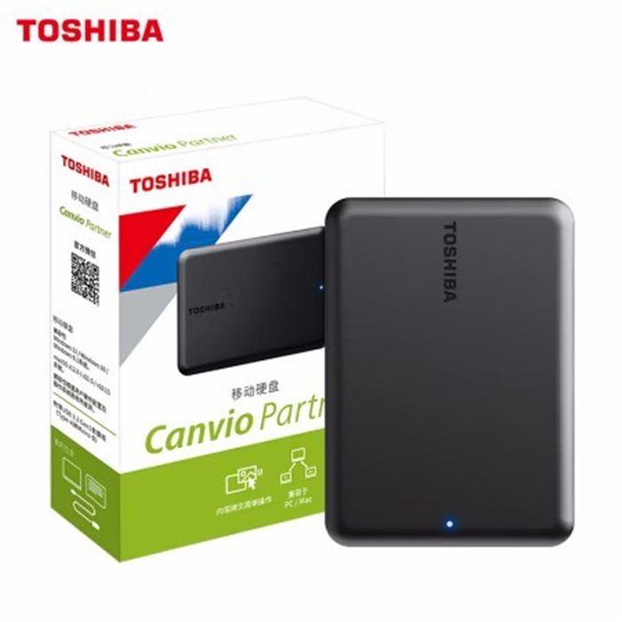 هارد اکسترنال توشیبا مدل Toshiba Canvio Partner ظرفیت 4TB Toshiba Canvio Partner 4TB Black External Hard Drive