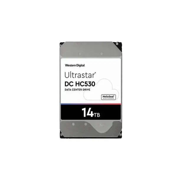 هارد اینترنال وسترن دیجیتال مدل Ultrastar DC HC530 ظرفیت 14 ترابایت Western Digital 0F31284 Ultrastar DC HC530 14TB 512MB Cache Data Center Internal Hard Drive - 5