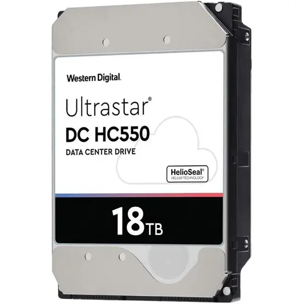 هارد دیسک وسترن دیجیتال Ultrastar DC HC550 ظرفیت 18 ترابایت Western Ultrastar DC 18TB 512MB SATA Internal Hard Drive - 4