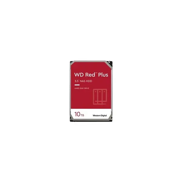 هارددیسک اینترنال وسترن دیجیتال سری رد پلاس مدل WD101EFBX ظرفیت 10 ترابایت Western Digital WD101EFBX Red Plus 10TB 3.5" 5400rpm 256MB Internal Hard Drive - 4