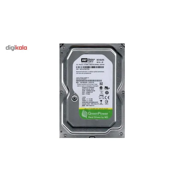 هارددیسک اینترنال وسترن دیجیتال سری سبز مدل WD10EURX ظرفیت 1 ترابایت هارددیسک اینترنال وسترن دیجیتال سری سبز مدل WD10EURX ظرفیت 1 ترابایت - 3