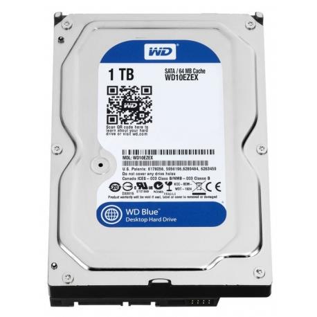 هارددیسک اینترنال وسترن دیجیتال سری آبی WD10EZEX ظرفیت 1 ترابایت Western Digital Blue WD10EZEX Internal Hard Drive - 1TB