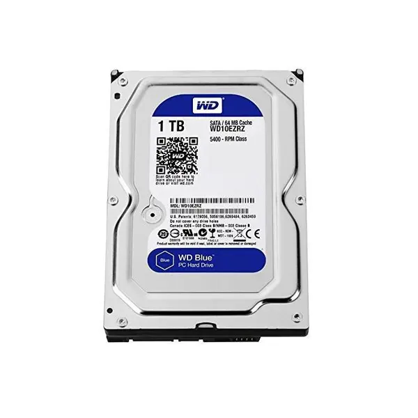 هارددیسک اینترنال وسترن دیجیتال سری آبی مدل WD10EZRZ ظرفیت 1 ترابایت Western Digital Blue WD10EZRZ Internal Hard Drive - 1TB