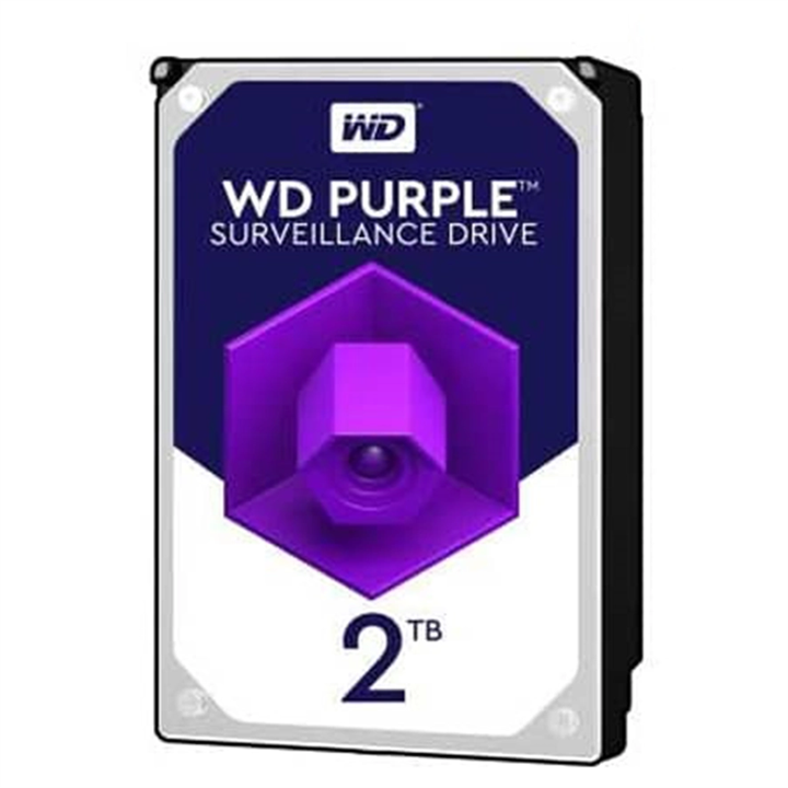 هارد دیسک اینترنال وسترن دیجیتال مدل WD22PURZ بنفش با ظرفیت ۲ ترابایت