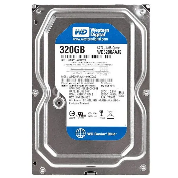 هارد دیسک اینترنال وسترن دیجیتال مدل WD AV-GP ظرفیت 320 گیگابایت - 2