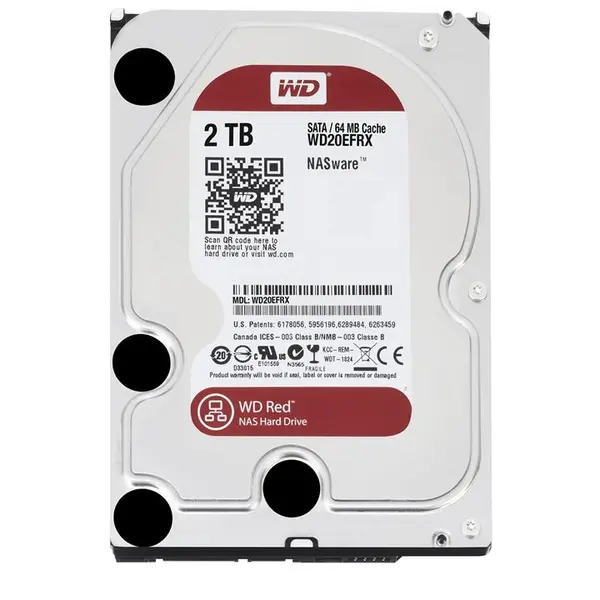 هارد دیسک اینترنال Western Digital Red NAS - 2TB Western Digital RED NAS 2TB - 2