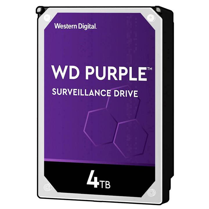 Western Digital HDD WD40PURZ Purple 4TB هارد دیسک وسترن دیجیتال HDD Western Digital 4TB WD purple